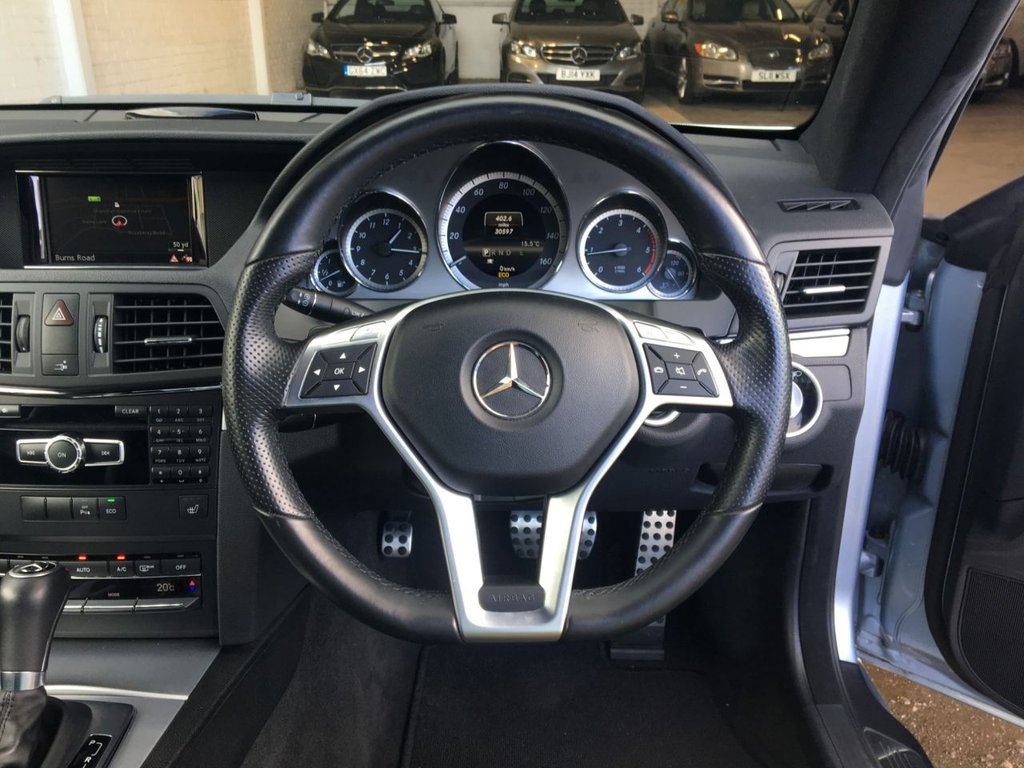 USED 2013 13 MERCEDES-BENZ E CLASS 2.1 E220 CDI BLUEEFFICIENCY SPORT 2d AUTO 170 BHP 