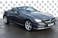 USED 2013 13 MERCEDES-BENZ SLK 3.5 SLK350 BLUEEFFICIENCY AMG SPORT 2d AUTO 306 BHP FULL MERCEDES HISTORY PARKTRONIC
