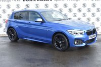 USED 2017 66 BMW 1 SERIES 1.5 116D M SPORT 5d 114 BHP BLACK PACK SAT NAV DAB BLUETOOTH COMFORT PACK