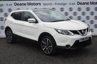 USED 2016 16 NISSAN QASHQAI 1.5 DCI TEKNA 5d 108 BHP PANORAMIC ROOF LTHR  SAT NAV CAMERA 360 LEATHER INTERIOR