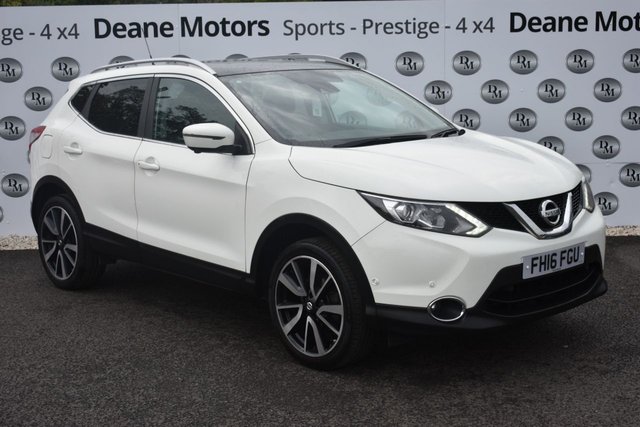 2016 16 Nissan Qashqai 1.5 DCI TEKNA 5d 108 BHP PANORAMIC ROOF LTHR 