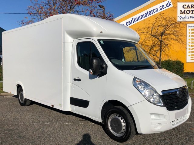 2015 65 Vauxhall Movano F3500 L3H1 P/C CDTI 125 LOLOADER 14.ft LUTON BOX VAN 4.2m