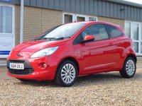 USED 2014 14 FORD KA 1.2 ZETEC 3d 69 BHP www.suffolkcarcentre.co.uk - Located at Reydon