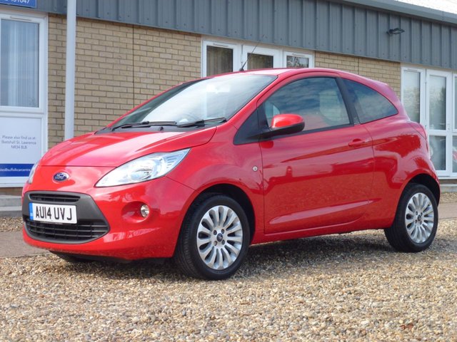 2014 14 Ford Ka 1.2 ZETEC 3d 69 BHP