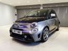 USED 2017 17 ABARTH 500 1.4 595 TURISMO 3d 162 BHP BI-COLOUR SCORPIONE BLACK OVER RECORD GREY + RED LEATHER RACING SEATS