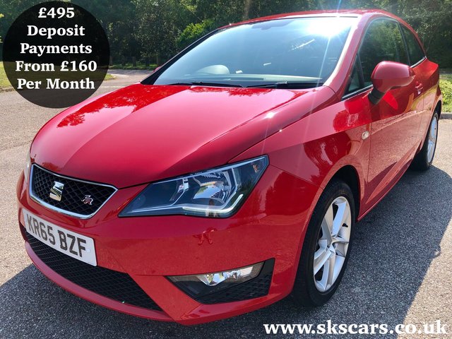 2015 65 Seat Ibiza 1.0 ECOTSI FR DSG 3d AUTO 109 BHP