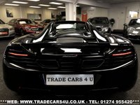 USED 2014 63 MCLAREN 12C SPIDER 2014 MCLAREN MP4-12C 3.8 SPIDER 2 DOOR CONVERTIBLE UK DELIVERY* RAC APPROVED* FINANCE ARRANGED* PART EX