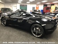 USED 2014 63 MCLAREN 12C SPIDER 2014 MCLAREN MP4-12C 3.8 SPIDER 2 DOOR CONVERTIBLE UK DELIVERY* RAC APPROVED* FINANCE ARRANGED* PART EX