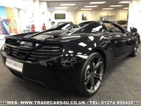 USED 2014 63 MCLAREN 12C SPIDER 2014 MCLAREN MP4-12C 3.8 SPIDER 2 DOOR CONVERTIBLE UK DELIVERY* RAC APPROVED* FINANCE ARRANGED* PART EX