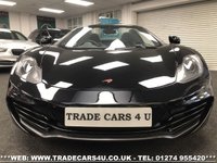 USED 2014 63 MCLAREN 12C SPIDER 2014 MCLAREN MP4-12C 3.8 SPIDER 2 DOOR CONVERTIBLE UK DELIVERY* RAC APPROVED* FINANCE ARRANGED* PART EX
