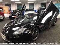 USED 2014 63 MCLAREN 12C SPIDER 2014 MCLAREN MP4-12C 3.8 SPIDER 2 DOOR CONVERTIBLE UK DELIVERY* RAC APPROVED* FINANCE ARRANGED* PART EX