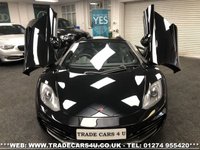 USED 2014 63 MCLAREN 12C SPIDER 2014 MCLAREN MP4-12C 3.8 SPIDER 2 DOOR CONVERTIBLE UK DELIVERY* RAC APPROVED* FINANCE ARRANGED* PART EX
