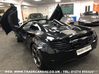 USED 2014 63 MCLAREN 12C SPIDER 2014 MCLAREN MP4-12C 3.8 SPIDER 2 DOOR CONVERTIBLE UK DELIVERY* RAC APPROVED* FINANCE ARRANGED* PART EX