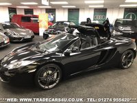 USED 2014 63 MCLAREN 12C SPIDER 2014 MCLAREN MP4-12C 3.8 SPIDER 2 DOOR CONVERTIBLE UK DELIVERY* RAC APPROVED* FINANCE ARRANGED* PART EX