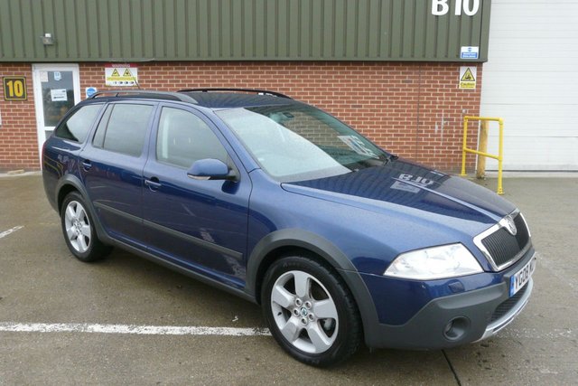 2008 08 Skoda Octavia 2.0 SCOUT TDI 5d 138 BHP