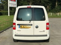 USED 2012 62 VOLKSWAGEN CADDY 1.6 C20 TDI TRENDLINE 1d 101 BHP LOW MILES !!  2 KEYS