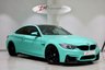 USED 2016 16 BMW M4 3.0 M4 2d AUTO 426 BHP HUGE SPECIFICATION INDIVIDUAL MINT GREEN IPE EXHAUST/EXTENSIVE CARBON