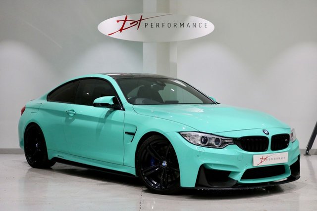 2016 16 BMW M4 3.0 M4 2d AUTO 426 BHP HUGE SPECIFICATION INDIVIDUAL MINT GREEN