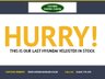 USED 2012 12 HYUNDAI VELOSTER 1.6 GDI 4d AUTOMATIC 138 BHP Service History, MOT Until July 2020, Hyundai Veloster 1.6 GDI Automatic Finished in Bright White.