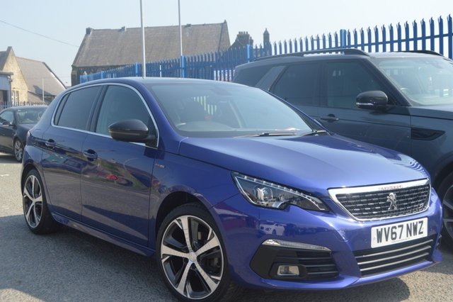 2017 67 Peugeot 308 1.2 PURETECH S/S GT LINE 5d 130 BHP