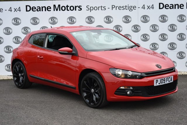 2009 09 Volkswagen Scirocco 2.0 GT TDI 3d 140 BHP FVWSH BLACK PACK