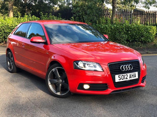 2012 12 Audi A3 2.0 TDI S LINE SE 3d 168 BHP