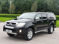 USED 2011 61 TOYOTA HI-LUX 3.0 INVINCIBLE 4X4 D-4D DCB 1d AUTO 169 BHP FULL HISTORY + T, BELT KIT CHANGED
