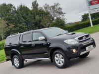 USED 2011 61 TOYOTA HI-LUX 3.0 INVINCIBLE 4X4 D-4D DCB 1d AUTO 169 BHP FULL HISTORY + T, BELT KIT CHANGED