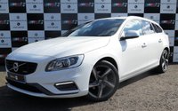 USED 2015 B VOLVO V60 2.0 D4 R-DESIGN LUX NAV 5d AUTO 178 BHP Full Volvo Service History