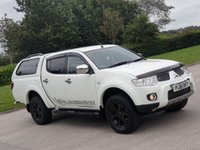 USED 2011 61 MITSUBISHI L200 2.5 DI-D 4X4 BARBARIAN LB DCB 1d 175 BHP NO VAT ** SAT NAV + R , CAMERA + +