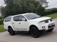 USED 2011 61 MITSUBISHI L200 2.5 DI-D 4X4 BARBARIAN LB DCB 1d 175 BHP NO VAT ** SAT NAV + R , CAMERA + +