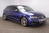 USED 2017 17 AUDI S3 2.0 S3 SPORTBACK QUATTRO 5DR AUTO SAT NAV HEATED LEATHER SEATS 306 BHP FULL SERVICE HISTORY + HEATED LEATHER SEATS + SATELLITE NAVIGATION + PANORAMIC ROOF + BLUETOOTH + CRUISE CONTROL + BOSE PREMIUM SPEAKERS + CLIMATE CONTROL + MULTI FUNCTION WHEEL + DAB RADIO + PRIVACY GLASS + XENON HEADLIGHTS + ELECTRIC WINDOWS + ELECTRIC MIRRORS + 18 INCH ALLOY WHEELS