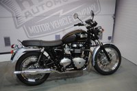 USED 2014 14 TRIUMPH BONNEVILLE T100 865cc ONLY 1,755 MILES FROM NEW