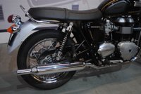 USED 2014 14 TRIUMPH BONNEVILLE T100 865cc ONLY 1,755 MILES FROM NEW