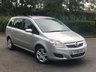 USED 2009 09 VAUXHALL ZAFIRA 1.6 EXCLUSIV 5d 105 BHP LOVELY DRIVE++LOW MILEAGE