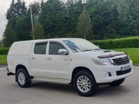 USED 2012 62 TOYOTA HI-LUX 2.5 HL2 4X4 D-4D DCB 1d 142 BHP ** NO VAT ** NO VAT **FULL HISTORY
