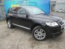 USED 2009 09 VOLKSWAGEN TOUAREG 2.5 ALTITUDE DPF 5d AUTO 172 BHP FULL HEATED BLACK LEATHER+FULL HIST