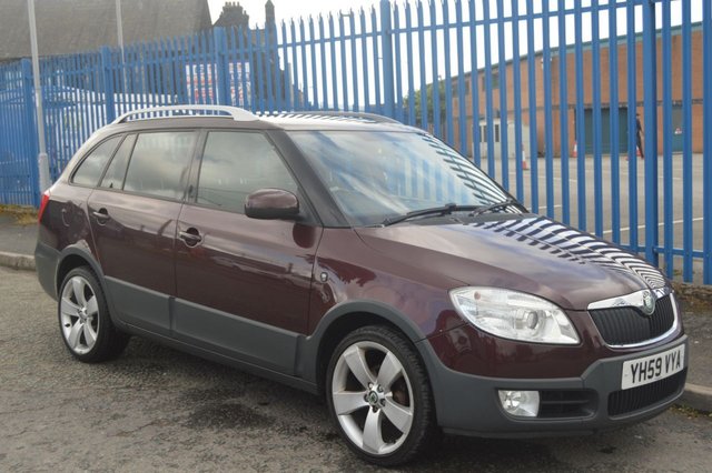 2009 59 Skoda Fabia 1.4 SCOUT TDI 5d 79 BHP