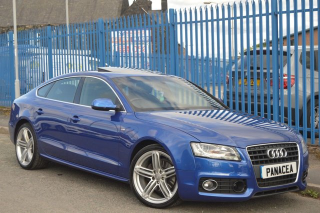 2010 60 Audi A5 2.0 SPORTBACK TDI S LINE 5d AUTO 141 BHP