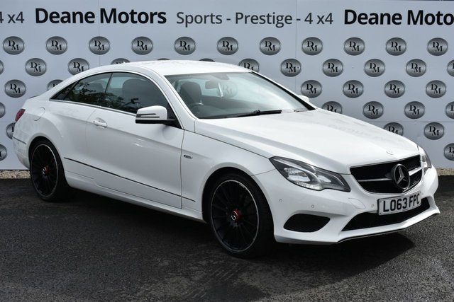 2013 63 Mercedes-Benz E Class 2.1 E220 CDI SE 2d 170 BHP SATNAV 19in ALLOYS