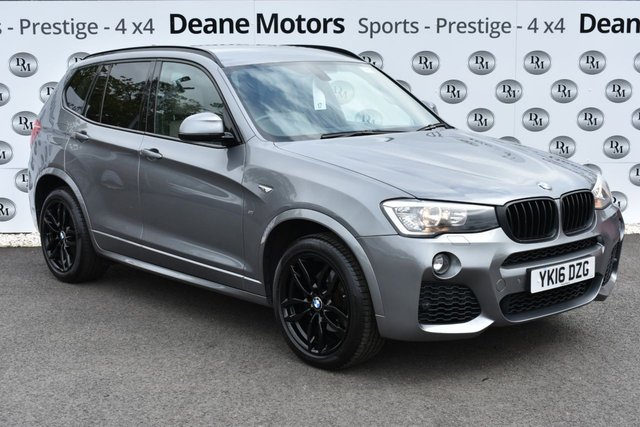 2016 16 BMW X3 3.0L XDRIVE35D M SPORT 5d AUTO 309 BHP BLACK PACK