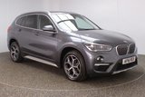 USED 2016 16 BMW X1 2.0 SDRIVE18D XLINE 5DR SAT NAV HEATED LEATHER SEATS 1 OWNER 148 BHP FULL BMW SERVICE HISTORY + HEATED LEATHER SEATS + SATELLITE NAVIGATION + PARKING SENSOR + BLUETOOTH + CRUISE CONTROL + CLIMATE CONTROL + MULTI FUNCTION WHEEL + DAB RADIO + XENON HEADLIGHTS + ELECTRIC WINDOWS + RADIO/CD/AUX/USB + ELECTRIC MIRRORS + 18 INCH ALLOY WHEELS