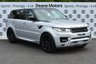 USED 2016 16 LAND ROVER RANGE ROVER SPORT 3.0 SDV6 HSE 5d AUTO 306 BHP PANROOF 22in ALLOYS DEPLOYABLE TOW BAR COLOUR CODED