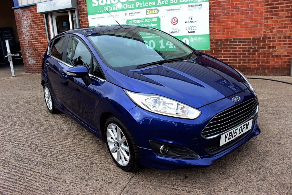 2015 15 FORD FIESTA 1.0 TITANIUM 5d 124 BHP