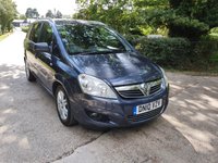 USED 2010 10 VAUXHALL ZAFIRA 1.8 DESIGN 5d 139 BHP ZERO DEPOSIT FINANCE AVAILABLE