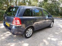 USED 2010 10 VAUXHALL ZAFIRA 1.8 DESIGN 5d 139 BHP ZERO DEPOSIT FINANCE AVAILABLE