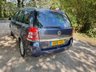 USED 2010 10 VAUXHALL ZAFIRA 1.8 DESIGN 5d 139 BHP ZERO DEPOSIT FINANCE AVAILABLE