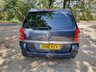 USED 2010 10 VAUXHALL ZAFIRA 1.8 DESIGN 5d 139 BHP ZERO DEPOSIT FINANCE AVAILABLE