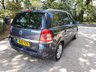 USED 2010 10 VAUXHALL ZAFIRA 1.8 DESIGN 5d 139 BHP ZERO DEPOSIT FINANCE AVAILABLE