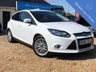 USED 2012 62 FORD FOCUS 1.0 ZETEC 5d 124 BHP Brilliant 5 door Petrol Hatchback in White